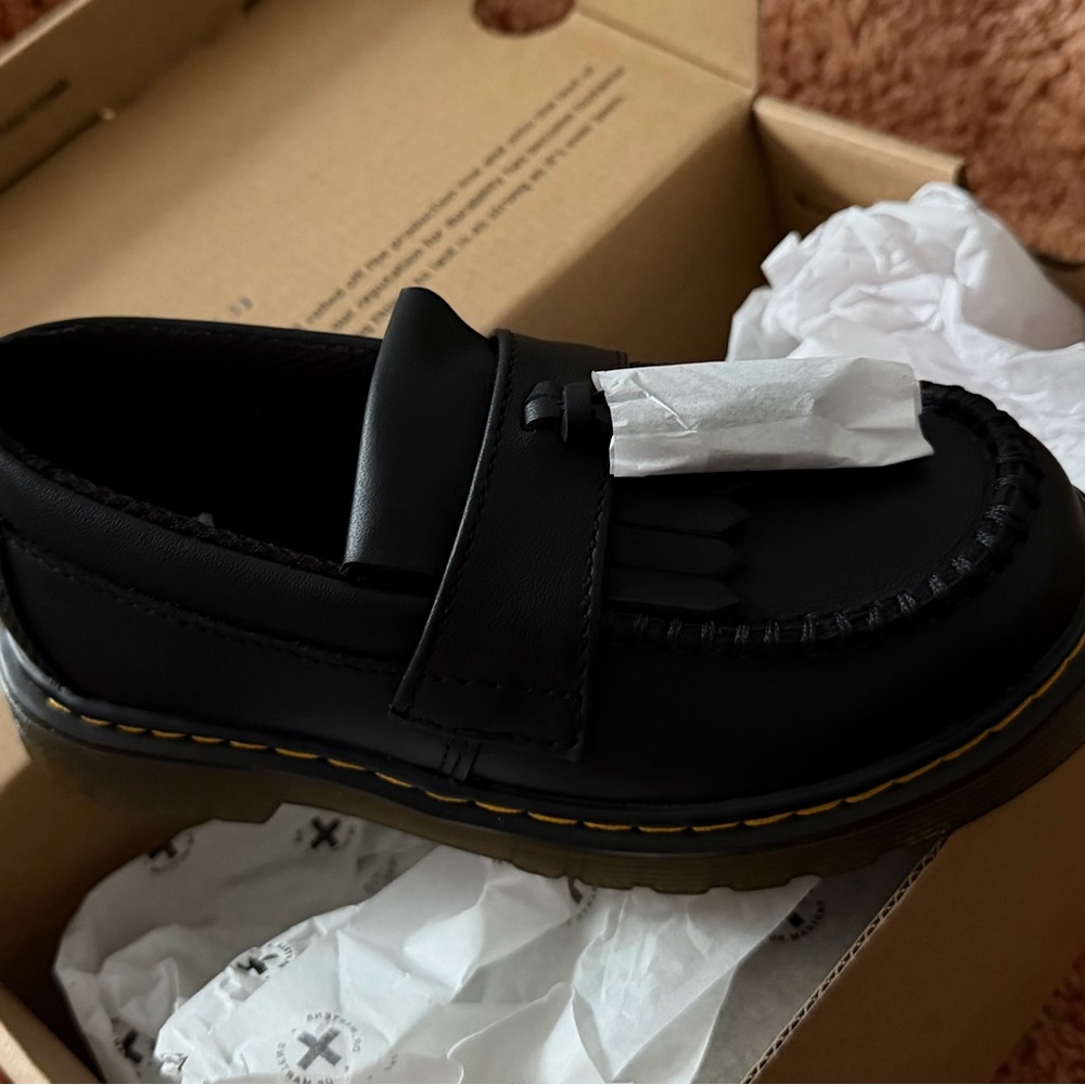 Dr. Martens Black Kids Dress Shoes